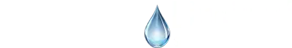 The Aqua7+ logo in white on a transparent background with a light grey atom towards the right. At the bottom of the logo the following words appears: Dicover your best water life.